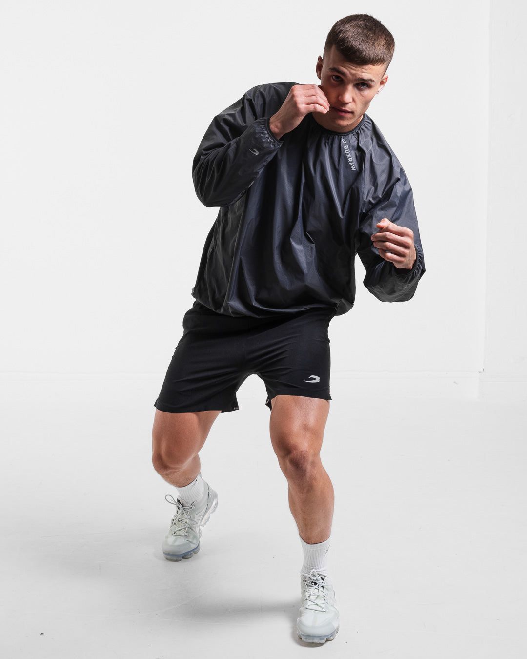 Вітровка Genaro Windbreaker Crew - Темно-сіра, XS
