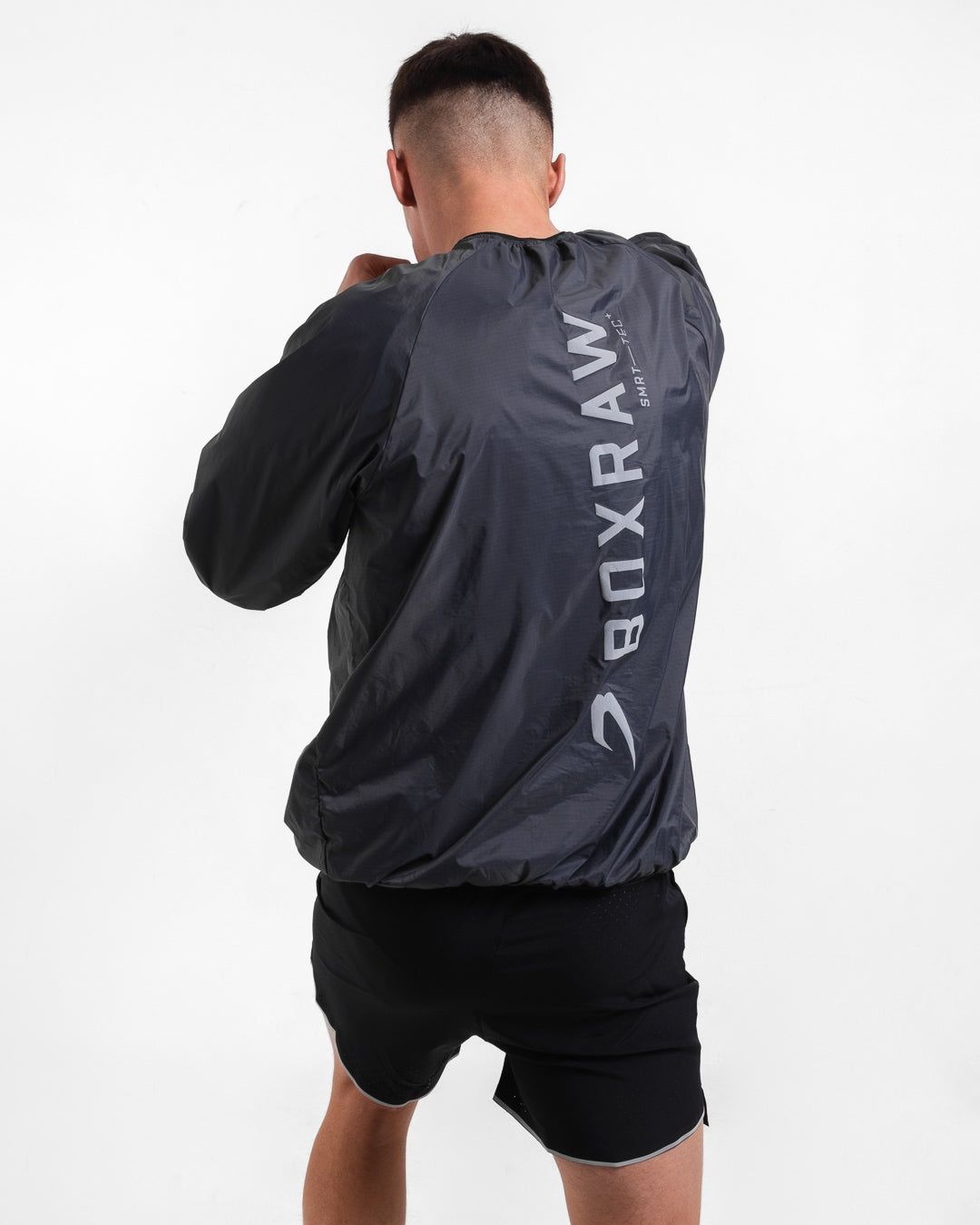 Вітровка Genaro Windbreaker Crew - Темно-сіра, XS