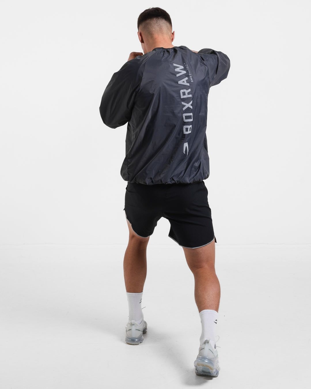 Вітровка Genaro Windbreaker Crew - Темно-сіра, XS