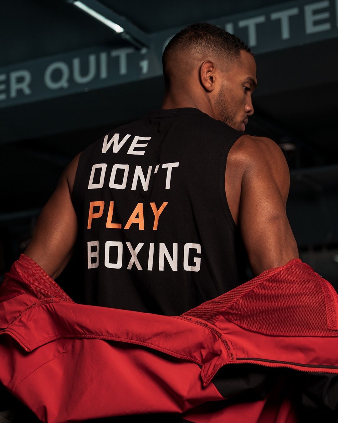 Майка We Don't Play Boxing Чорна, M