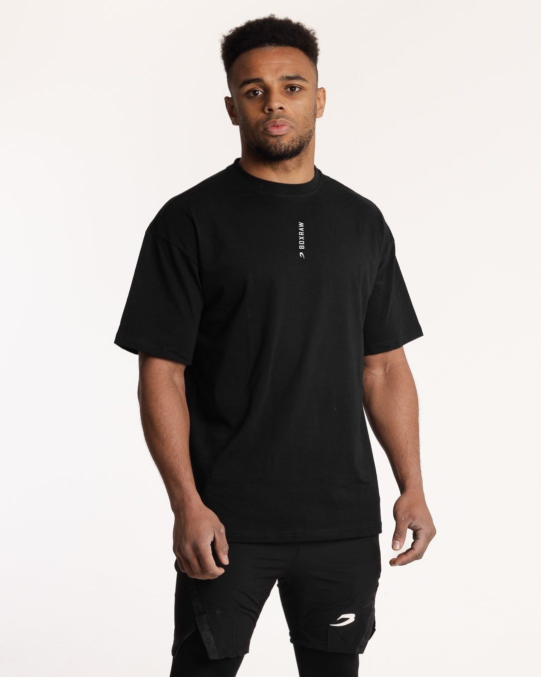 Футболка Lineal Oversized Чорна, XS