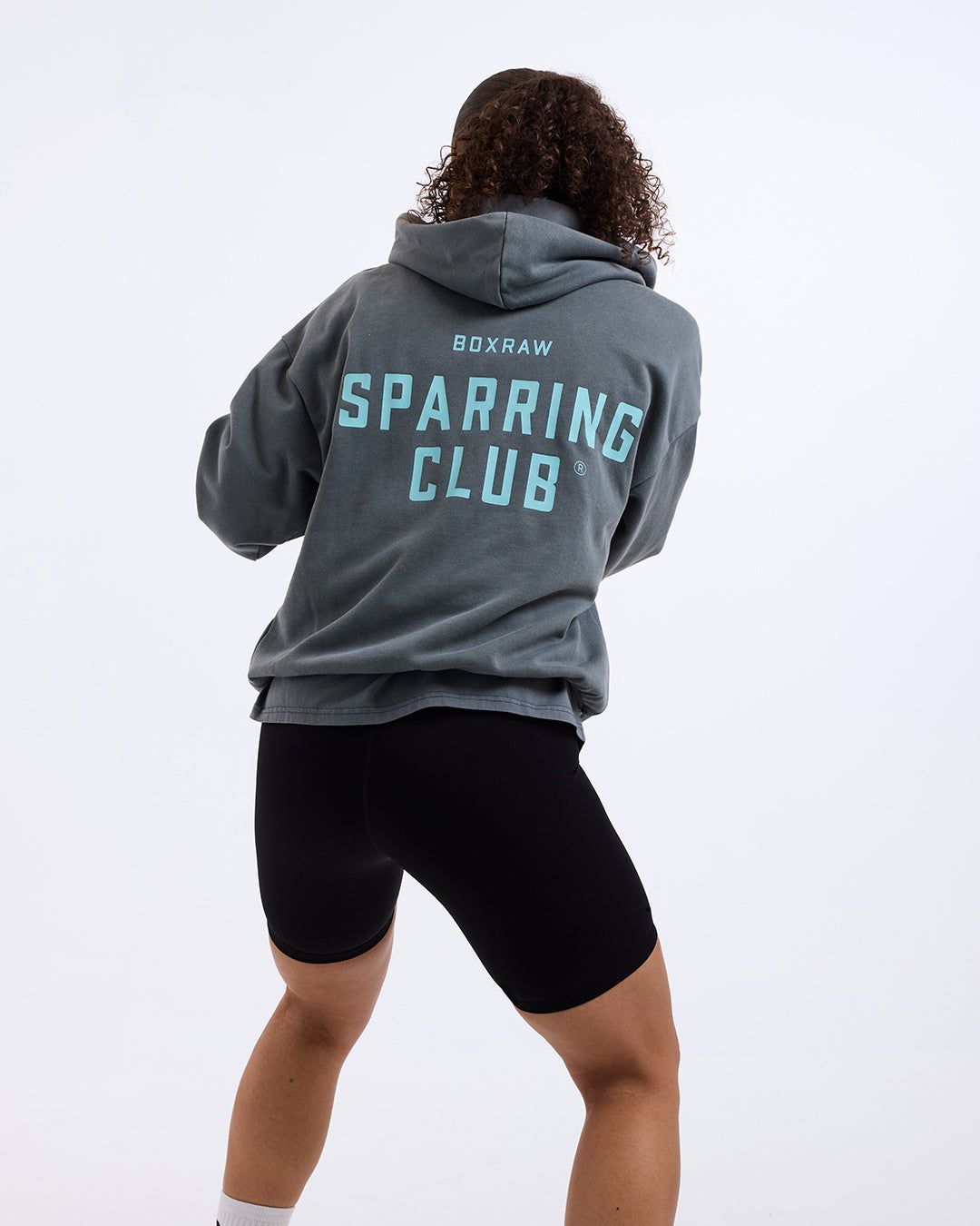 Худі Sparring Club Oversized - Cіре, XS