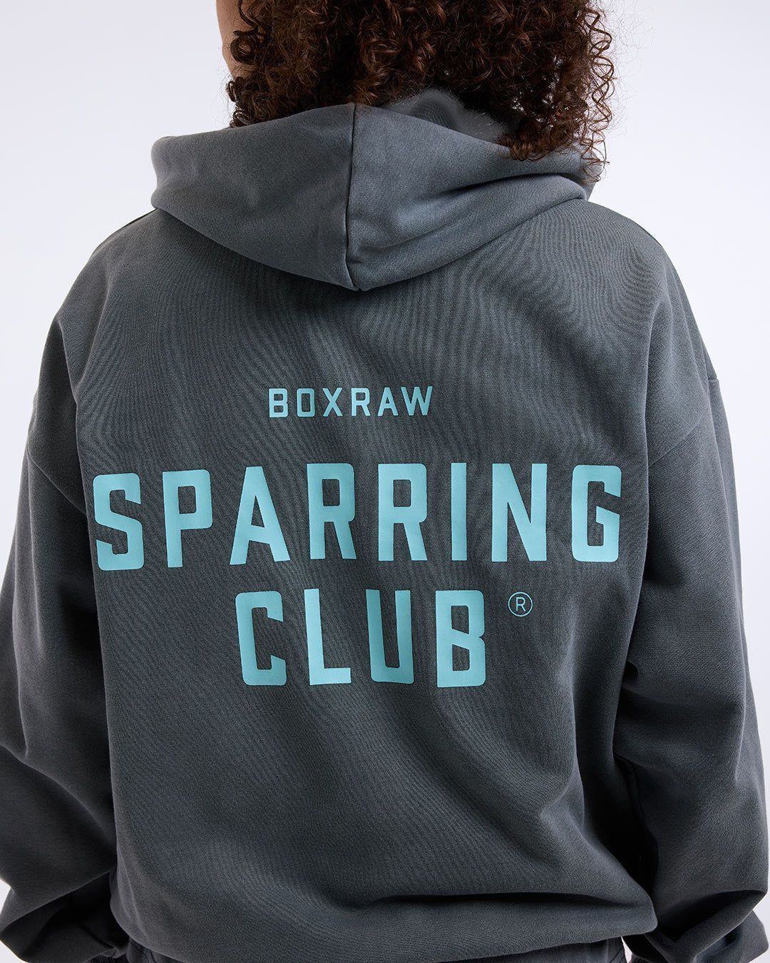 Худі Sparring Club Oversized - Cіре, XS