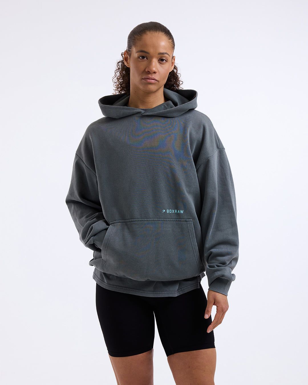 Худі Sparring Club Oversized - Cіре, XS