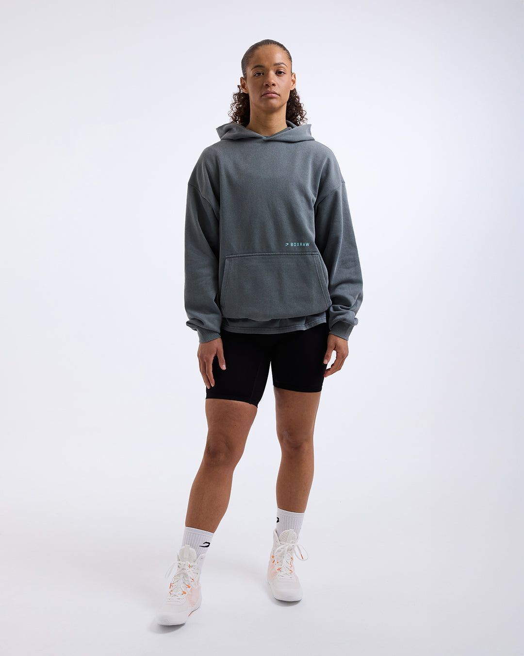 Худі Sparring Club Oversized - Cіре, XS