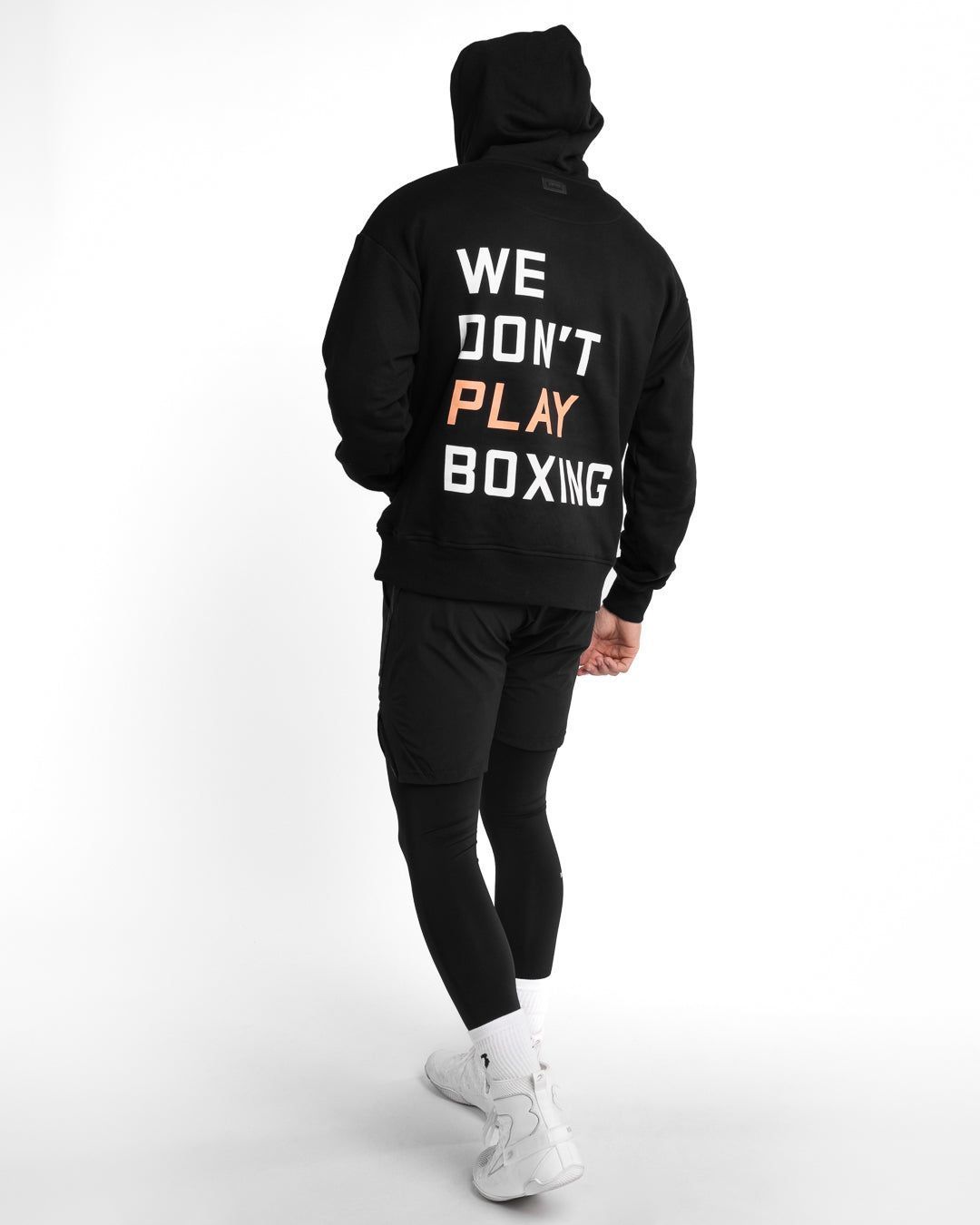Худі We Don't Play Boxing Чорне, S