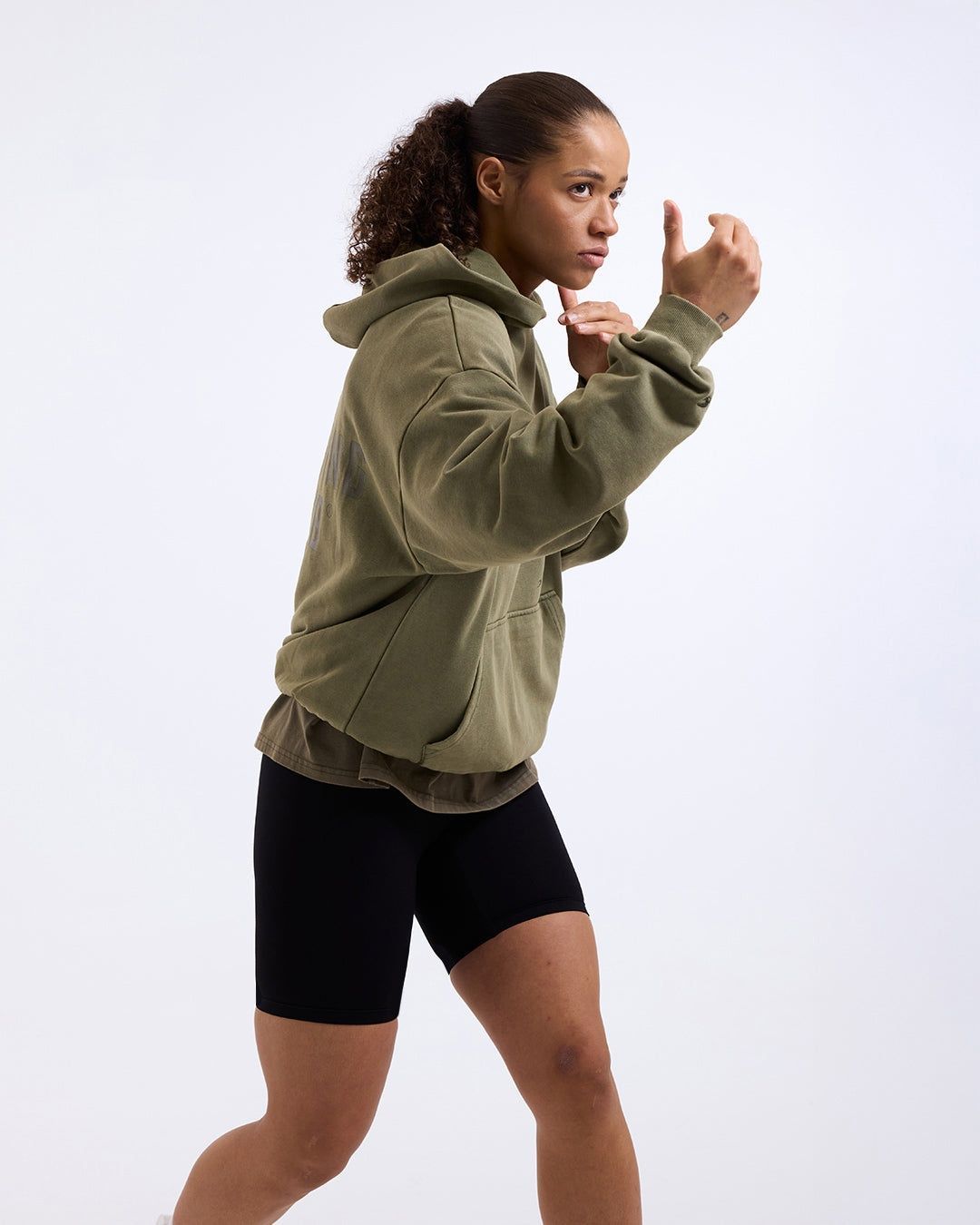 Худі Sparring Club Oversized - Оливкове, S