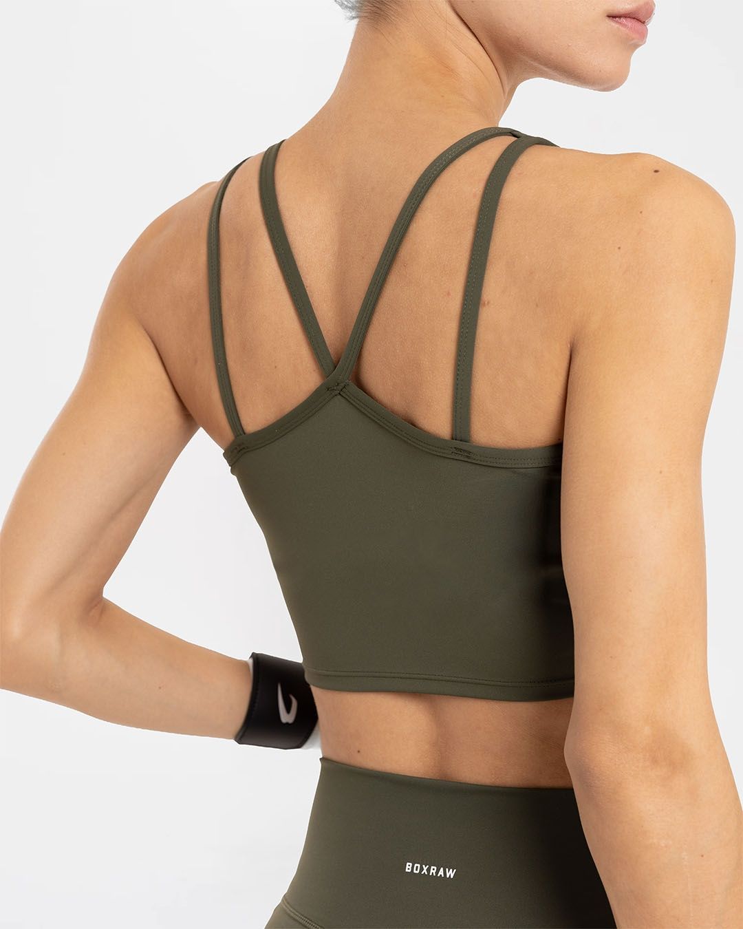 Топ Annie Tank Bra Оливковий, XS
