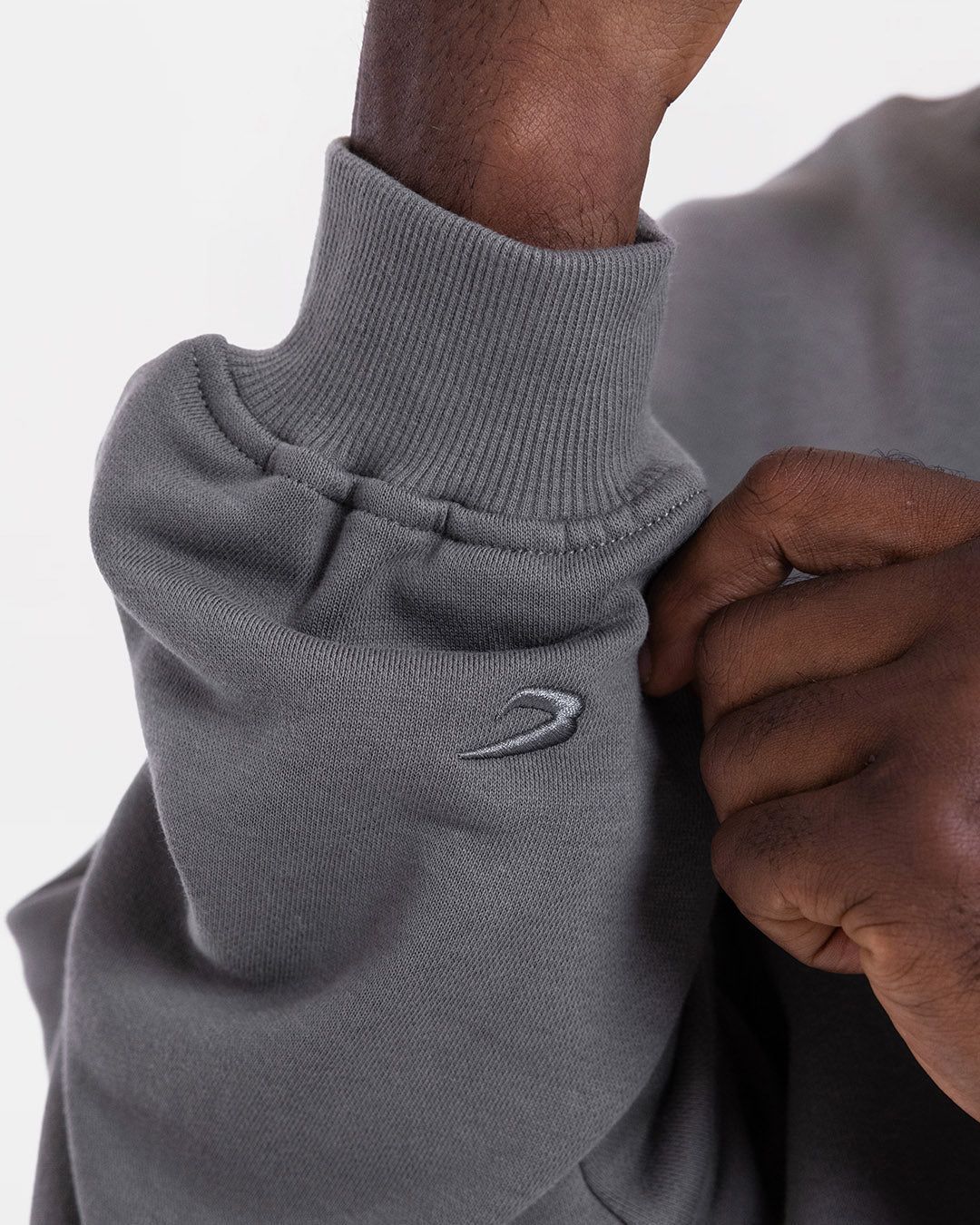 Світшот East Street 1/4 Zip Сіра, XS