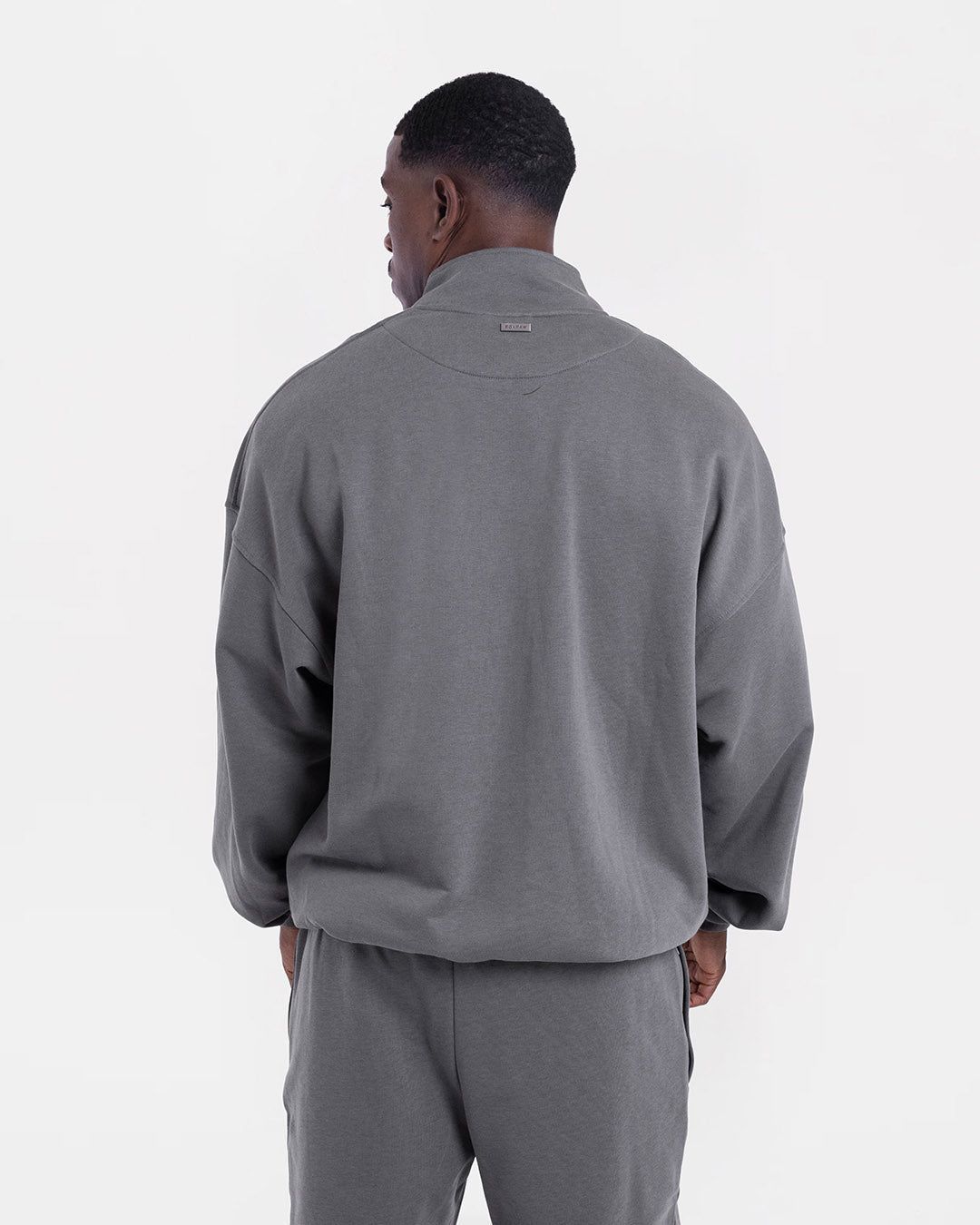 Світшот East Street 1/4 Zip Сіра, XS