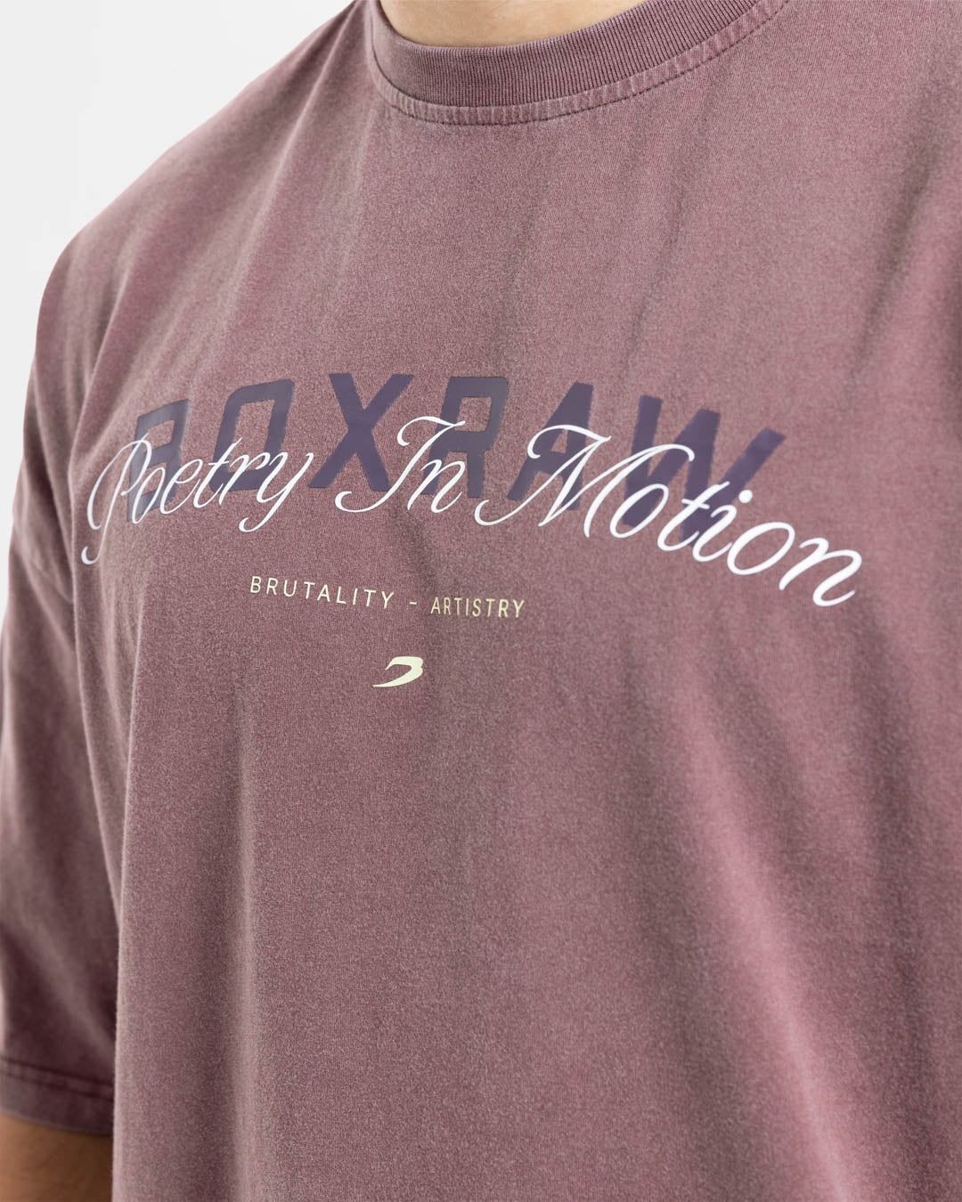 Футболка Poetry In Motion Oversized Бордова, M